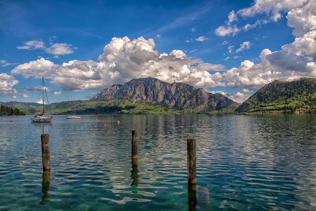 Gasthaus Pension Zur Nixe シュタインバッハ・アム・アターゼー エクステリア 写真